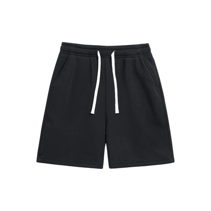 Summervibes2-Pack Men’S Knit Shorts, Loose Fit, Versatile, Mid-Thigh Length with Drawstring, Street Style, Comfortable for Everyday Wear