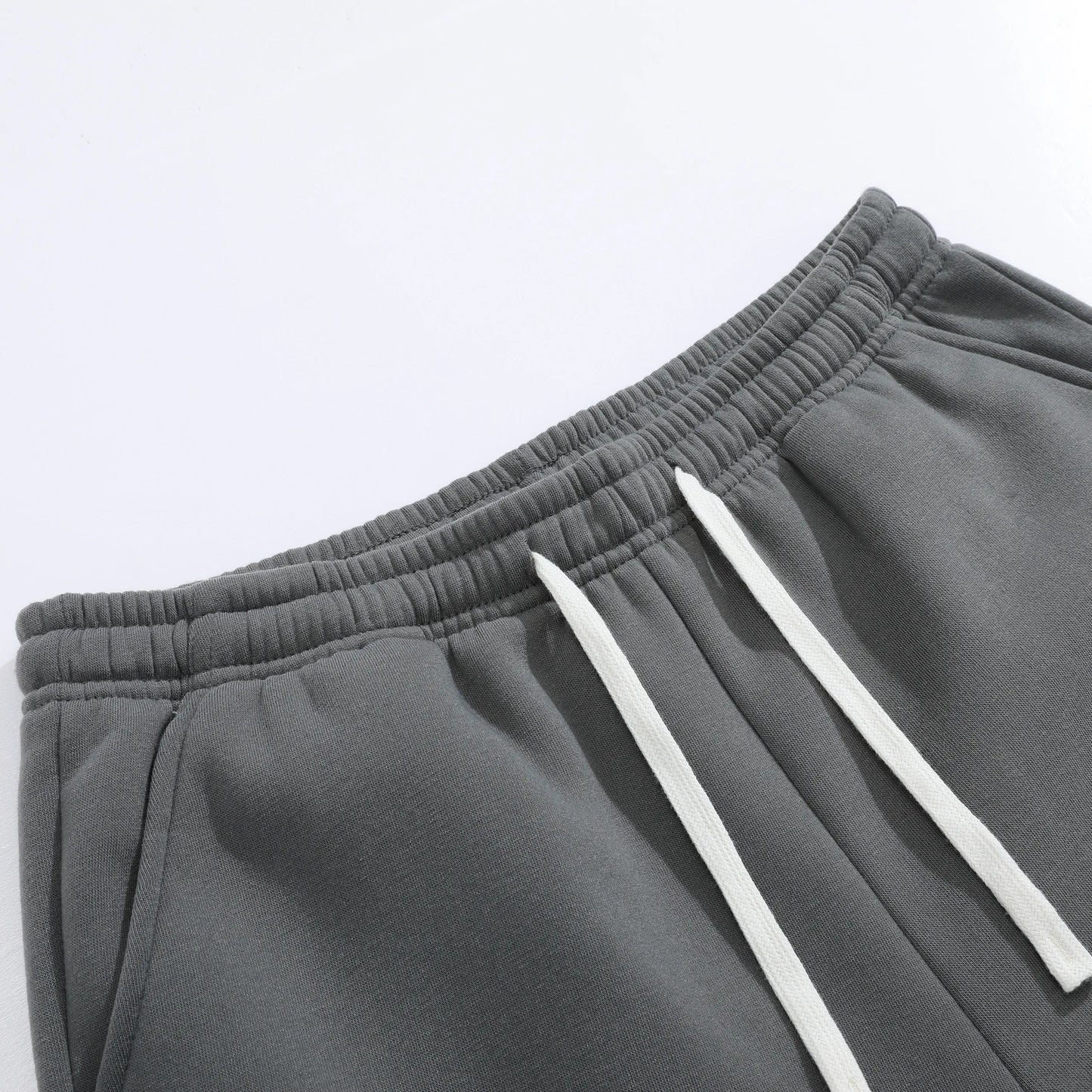 Summervibes2-Pack Men’S Knit Shorts, Loose Fit, Versatile, Mid-Thigh Length with Drawstring, Street Style, Comfortable for Everyday Wear