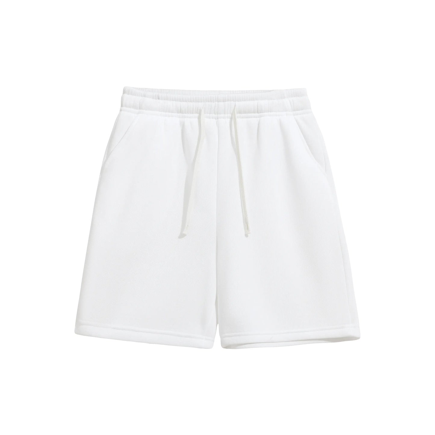 Summervibes2-Pack Men’S Knit Shorts, Loose Fit, Versatile, Mid-Thigh Length with Drawstring, Street Style, Comfortable for Everyday Wear
