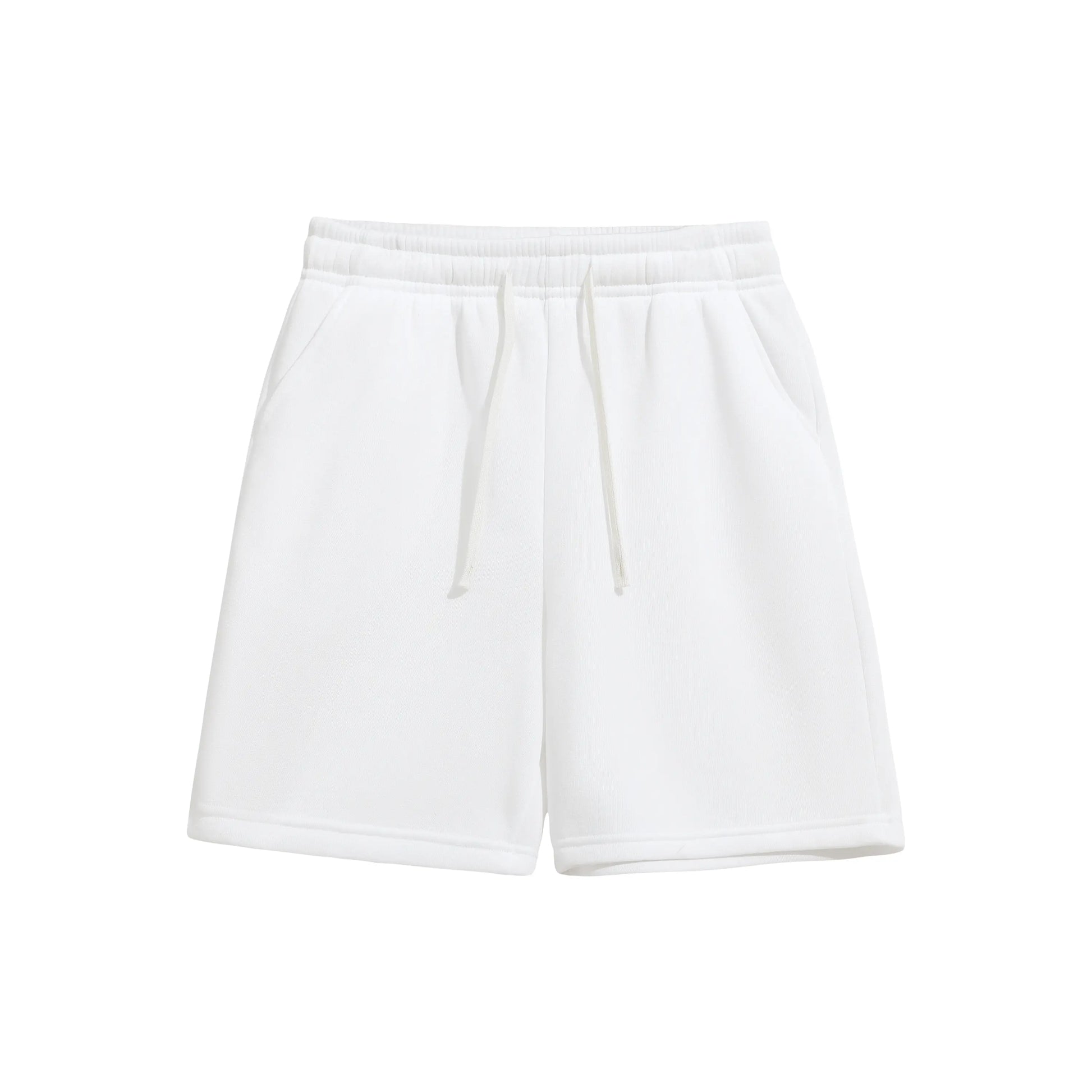 Summervibes2-Pack Men’S Knit Shorts, Loose Fit, Versatile, Mid-Thigh Length with Drawstring, Street Style, Comfortable for Everyday Wear